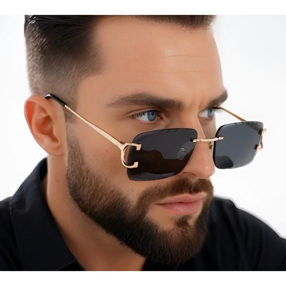 N/A stylish rimless